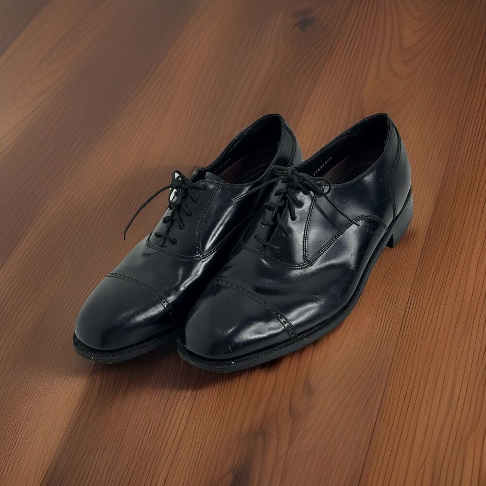 Florsheim 17067-01 Lexington Cap Toe 5-Eye Dress Oxfords Men's US Black 11 D